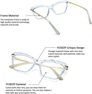 ÉÌƷͼƬ 16 | B07FR6SSY6 | FEISEDY Cat Eye Glasses Frame Clear Lenses Lightweight Eyewear for Women B2440