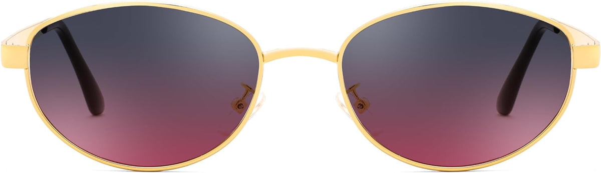 ÉÌƷͼƬ 35 | B0GVDQNHD2 | FEISEDY Oval Metal Sunglasses for Women and Men, Classic UV400 Protection Shades Retro Trendy Driving Fishing Eyewear B0430