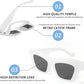 商品图片 21 | B09TFBWQ5G | FEISEDY Retro Square Cat Eye Sunglasses Jelly Colored Women Men 90s B2902
