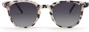 004 Gray Leopard Frame/Gradient Gray Lens / 46 Millimeters | B0CCP6V6G2 | FEISEDY Classic Polarized Sunglasses Retro Round Sunglasses for Women Men Trendy Shades B0002