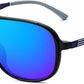 商品图片 3 | B0DSV55WLM | FEISEDY Polarized Sunglasses Men Women Mirrored One Piece Lens B0277
