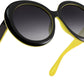 商品图片 10 | B0C7ZVD4MD | FEISEDY Oval Oversized Trendy Sunglasses Women Men Stylish Retro Big Frame Vacation Sun Glasees UV400 Protection B0017
