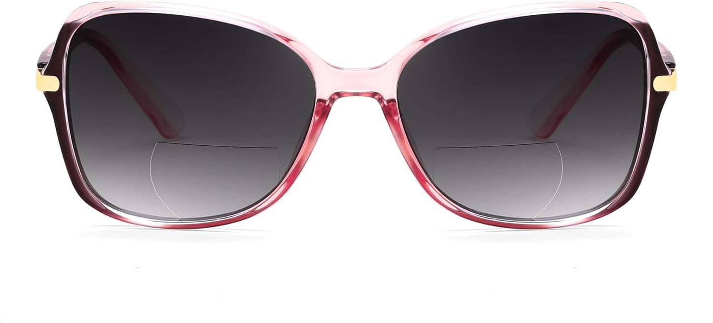 商品图片 15 | B0GT132JWH | FEISEDY Women Bifocal Sunglasses Reader UV400 Protection B0351 | Butterfly Sun Reader, Fashion Outdoor Reading Glasses