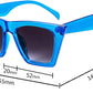 商品图片 131 | B0C5378735 | FEISEDY Vintage Square Cat Eye Sunglasses Women Trendy Cateye Sunglasses B2473