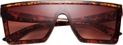 ÉÌƷͼƬ 85 | B09H6XXSDN | FEISEDY Oversized Sunglasses Mens Womens Flat Top Square Trendy Visor Shades UV400 B2470