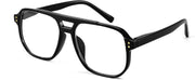 Black Frame / 1.5 x | B0CHJST8ZK | FEISEDY Retro Aviator Reading Glasses Women Men Blue Light Blocking Reader Plastic Lightweight Frame B0071