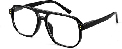 Black Frame / 1.5 x | B0CHJST8ZK | FEISEDY Retro Aviator Reading Glasses Women Men Blue Light Blocking Reader Plastic Lightweight Frame B0071