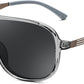 商品图片 32 | B0DSV55WLM | FEISEDY Polarized Sunglasses Men Women Mirrored One Piece Lens B0277