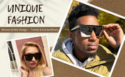 ÉÌƷͼƬ 41 | B09H6XXSDN | FEISEDY Oversized Sunglasses Mens Womens Flat Top Square Trendy Visor Shades UV400 B2470