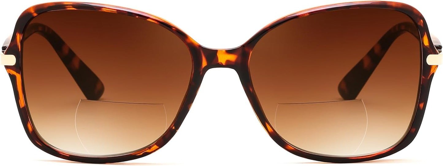 商品图片 31 | B0GT132JWH | FEISEDY Women Bifocal Sunglasses Reader UV400 Protection B0351 | Butterfly Sun Reader, Fashion Outdoor Reading Glasses