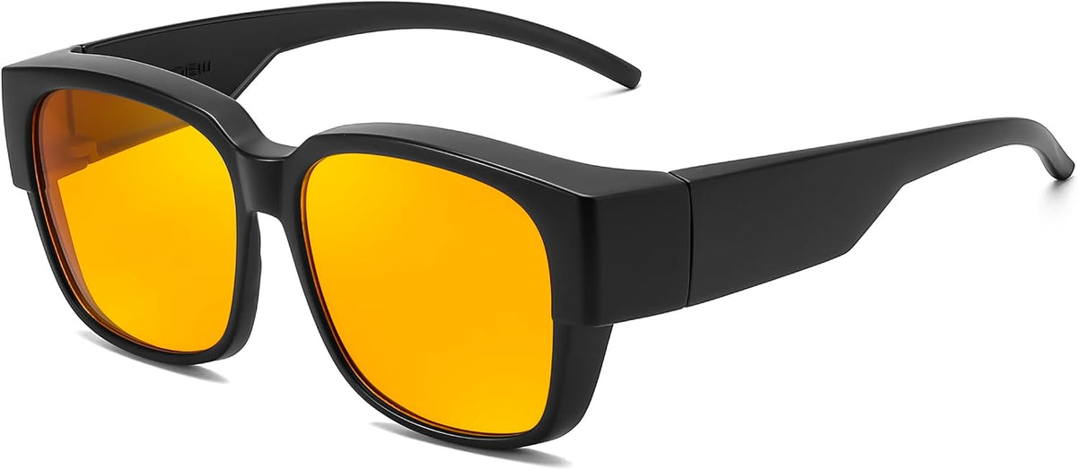 ÉÌƷͼƬ 5 | B0DHC5JDXR | FEISEDY Fitover Computer Blue Light Glasses Driving Gaming Eyeglasses Anti Glare Nighttime Eye Wear with Yellow Lenses B1226