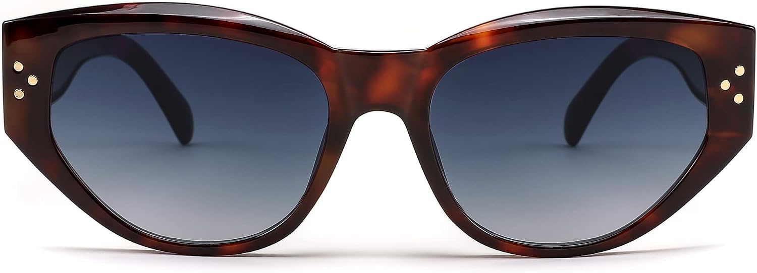 商品图片 10 | B0BZ8DL6L8 | FEISEDY Sunglasses Womens, Retro Cat Eye Sunglasses, Fashion Vintage Cute Stylish UV400 Sunnies B2365
