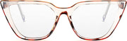 ÉÌƷͼƬ 17 | B0BHT5M418 | FEISEDY Women Cat Eye Blue Light Blocking Glasse Frame Fake Nerd Clear Square Computer Eyewear Anti Eyestrain B2353