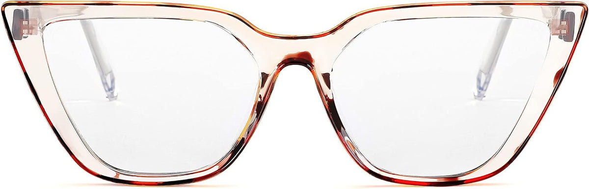 ÉÌƷͼƬ 17 | B0BHT5M418 | FEISEDY Women Cat Eye Blue Light Blocking Glasse Frame Fake Nerd Clear Square Computer Eyewear Anti Eyestrain B2353