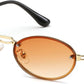 商品图片 2 | B0DGPQ2BTK | FEISEDY Retro Oval Sunglasses for Women Men Trendy Sun Glasses Classic Metal Shades UV400 Protection B0245