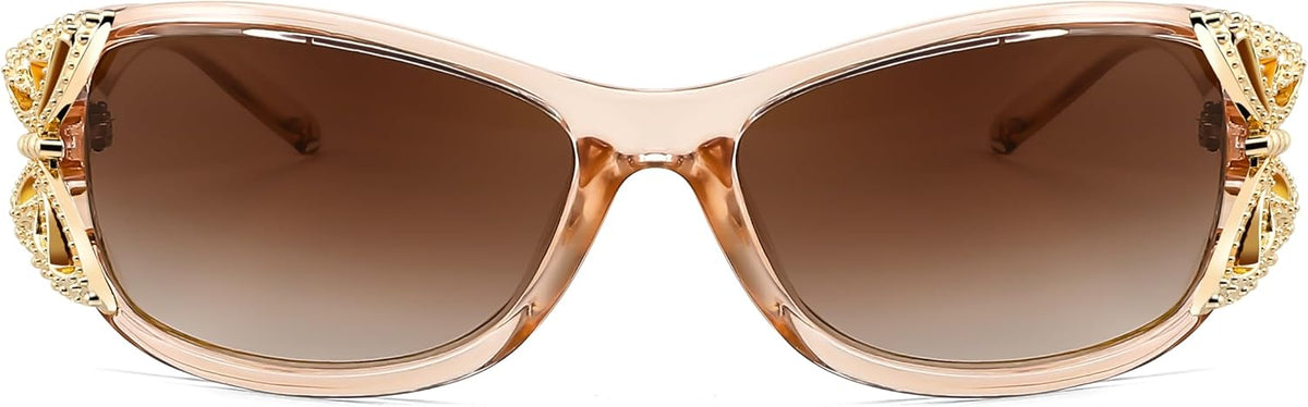 ÉÌƷͼƬ 8 | B0CNRQ7WVZ | FEISEDY Y2K Women Polarized Sunglasses Butterfly Wrap Around UV400 Shades