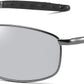 Gun Ash Photochromic / 58 Millimeters | B07GSPQ4GS | FEISEDY Rectangle Polarized Square Sunglasses for Men Women B2444