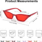 商品图片 95 | B079KYQYT3 | FEISEDY Small Cat Eye Sunglasses Vintage Square Shade Women Eyewear B2291