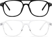 ÉÌƷͼƬ 9 | B0CY2LFJP7 | FEISEDY Blue Light Blocking Glasses Women Men Square Computer Lightweight Pilot Glasses Anti Eyestrain & UV Glare B0141