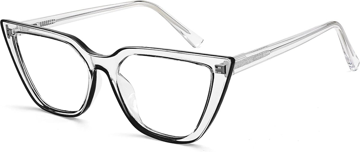 ÉÌƷͼƬ 8 | B0BHT5M418 | FEISEDY Women Cat Eye Blue Light Blocking Glasse Frame Fake Nerd Clear Square Computer Eyewear Anti Eyestrain B2353