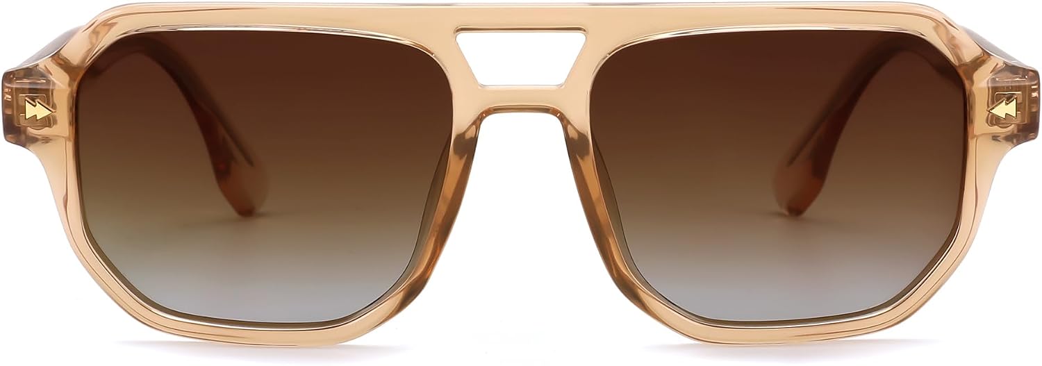 商品图片 9 | B0DSH2BVX5 | FEISEDY Polarized Aviator Sunglasses Men Women, Retro 70s Style Design - UV400 Protection, Driving & Daily Wear B0203