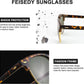 商品图片 6 | B093PN4RN2 | FEISEDY Sunglasses for Men Women Finish Semi-Rimless Frame Driving Sun glasses Mirror Lens 100% UV Blocking B2242 (3 Pack)