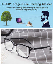 ÉÌƷͼƬ 12 | B07Q5Y42G2 | FEISEDY Progressive Multifocal Reading Glasses Blue Light Blocking Reader Glasses TR90 Frame Women Men B2497