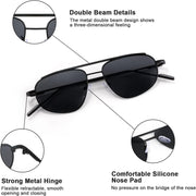 ÉÌƷͼƬ 5 | B09XDVK9DG | FEISEDY Retro Trendy Aviator Sunglasses Women Men 90s Small Vintage Glasses Stylish Gold Metal Oval Sunglasses B2906