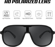 ÉÌƷͼƬ 13 | B0DSV55WLM | FEISEDY Polarized Sunglasses Men Women Mirrored One Piece Lens B0277