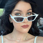 商品图片 34 | B079KYQYT3 | FEISEDY Small Cat Eye Sunglasses Vintage Square Shade Women Eyewear B2291