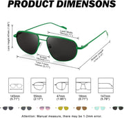 ÉÌƷͼƬ 41 | B09XDVK9DG | FEISEDY Retro Trendy Aviator Sunglasses Women Men 90s Small Vintage Glasses Stylish Gold Metal Oval Sunglasses B2906