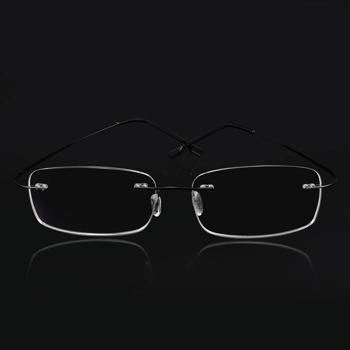 ÉÌƷͼƬ 11 | B08LNLRPLD | FEISEDY Lightweight Rimless Titanium Stainless Steel Anti-Blue Light Reading Glasses B2686