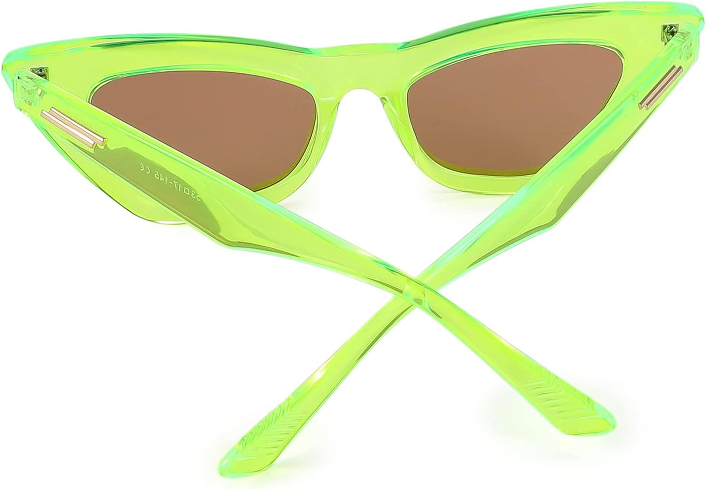 商品图片 3 | B09QKF53K5 | FEISEDY Vintage Small Cat Eye Sunglasses for Women Square Retro Cateye Eyewear B2869