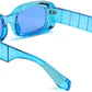 商品图片 24 | B0B12FXZW5 | FEISEDY Rectangle Sunglasses for Women Men Retro Y2k 90s Thick Frame Chunky Square Sunglasses UV400 Protection B2307