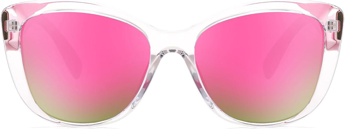 ÉÌƷͼƬ 14 | B07M9V125F | FEISEDY Polarized Vintage Sunglasses American Womens Square Jackie O Cat Eye Sunglasses B2451