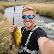 ÉÌƷͼƬ 9 | B0FG2NFPX3 | FEISEDY 3 Pack Polarized Sports Sunglasses for Men, Wrap Around Frame, UV400 Protection, Fishing Driving Cycling B2674