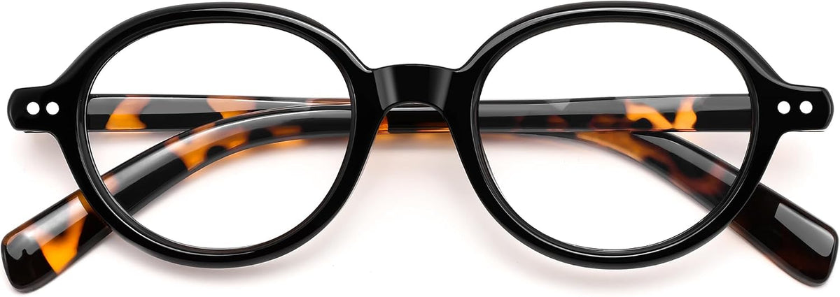 ÉÌƷͼƬ 13 | B0FR9T1TCC | FEISEDY Vintage Oval Blue Light Reading Glasses for Women, Stylish Lightweight 90s Reader B0327