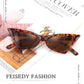 商品图片 31 | B079KYQYT3 | FEISEDY Small Cat Eye Sunglasses Vintage Square Shade Women Eyewear B2291