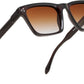 Black Brown/Brown / 52 Millimeters | B0FHCZ7L6Q | FEISEDY Trendy Square Polarized Sunglasses For Men Women Thick Frame B0294