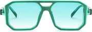 ÉÌƷͼƬ 35 | B0B9BNZRMZ | FEISEDY Retro Aviator Square Sunglasses for Women Men UV400 B2939