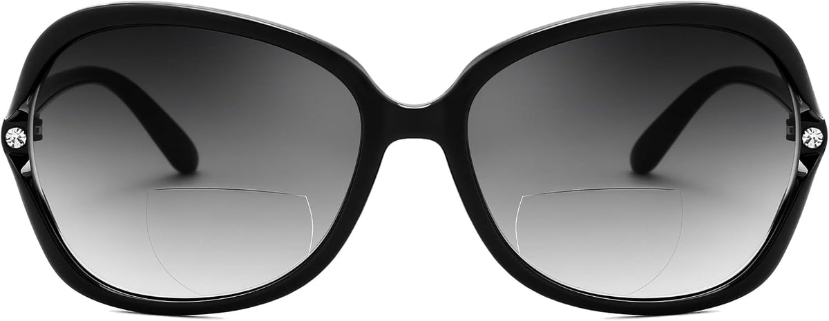 ÉÌƷͼƬ 16 | B0F8N9H1N8 | FEISEDY Fashion Bifocal Reader Sunglasses, Butterfly Reading Glasses B0286