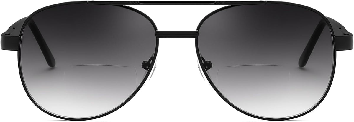ÉÌƷͼƬ 13 | B0G1BRNH4D | FEISEDY Metal Aviator Bifocal Reader Sunglasses for Men B0335
