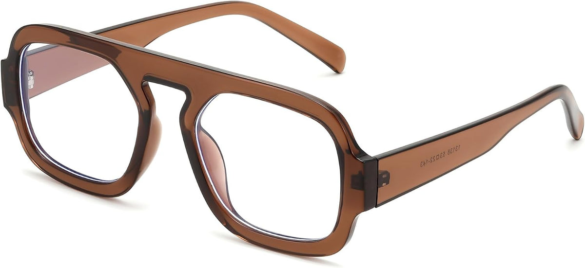 ÉÌƷͼƬ 9 | B0F26B3L2C | FEISEDY Fashion Aviator Blue Light Blocking Glasses for Woman Men B0285