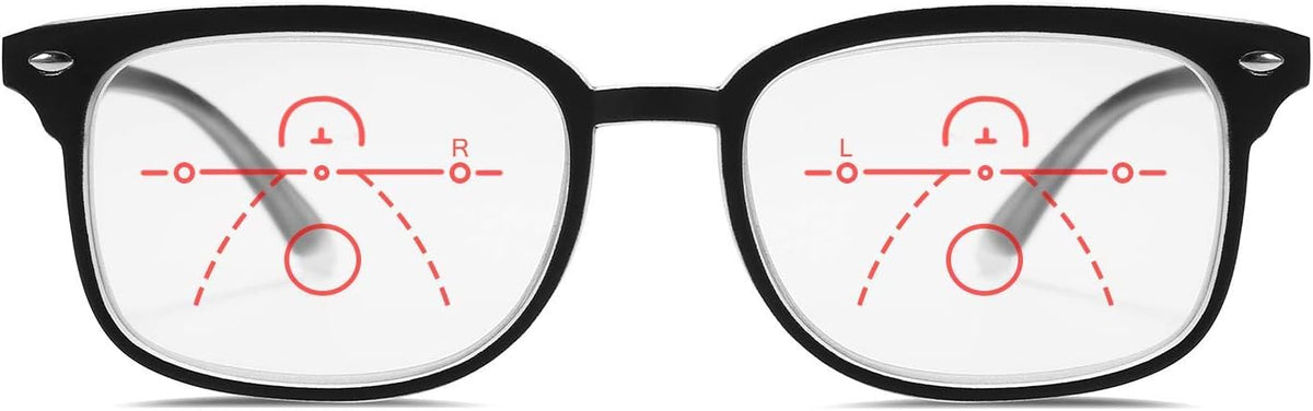 ÉÌƷͼƬ 9 | B07Q5Y42G2 | FEISEDY Progressive Multifocal Reading Glasses Blue Light Blocking Reader Glasses TR90 Frame Women Men B2497