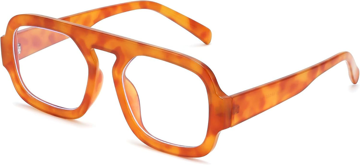 ÉÌƷͼƬ 15 | B0F26B3L2C | FEISEDY Fashion Aviator Blue Light Blocking Glasses for Woman Men B0285