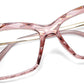 Pink / 55 Millimeters | B07FR7XTZD | FEISEDY Cat Eye Glasses Frame Clear Lenses Lightweight Eyewear for Women B2440