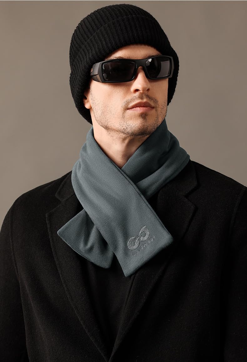 商品图片 2 | B0FYFFH3TG | Winter Scarf for Men, Neck Warmer for Commuting Outdoor Soft Comfortable Mens Scarf Casual Style