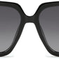 商品图片 9 | B08HVPGJW5 | FEISEDY Sunglasses Womens Trendy, Oversized Square Shades, Pearl Inlay Cat Eye Frame UV400 Protection B2625