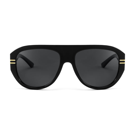 FEISEDY Retro Polarized Aviator Sunglasses Men Women 70s Sun Glasses B4150