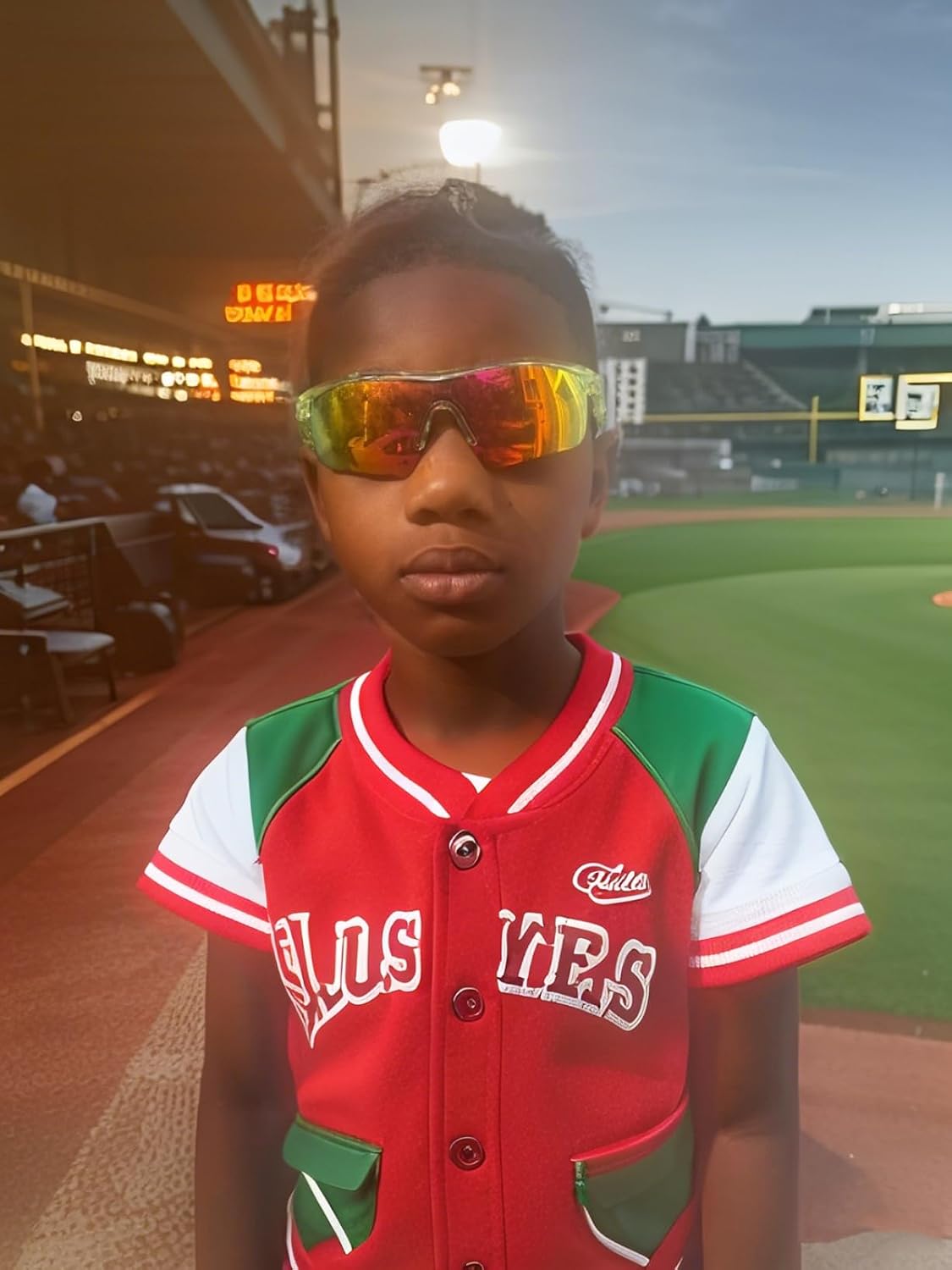 ÉÌƷͼƬ 80 | B07JZ18KMZ | FEISEDY Kids Polarized Sports Sunglasses, TR90 UV400 Baseball Cycling